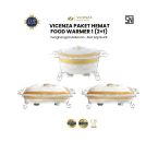 Paket Hemat Food Warmer 1 (2+1) Padi